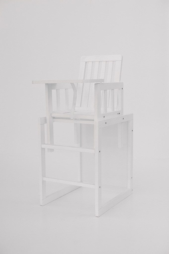 Дитячий стільчик для годування Малюк Deson M18-01, дерев'яний, трансформер\ - 2