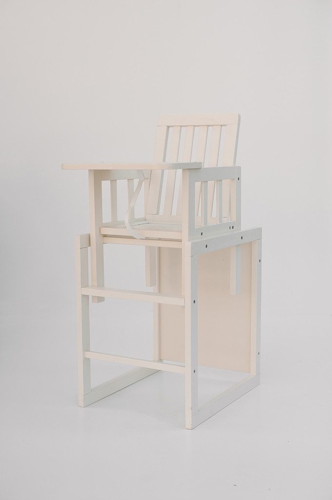 Дитячий стільчик для годування Малюк Deson M18-01, дерев'яний, трансформер\ - 4