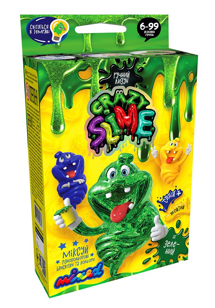 Набір для проведення дослідів Crazy Slime mini Danko Toys SLM-03-01U Лизун слайм своїми руками в'язка маса для дітей - 2