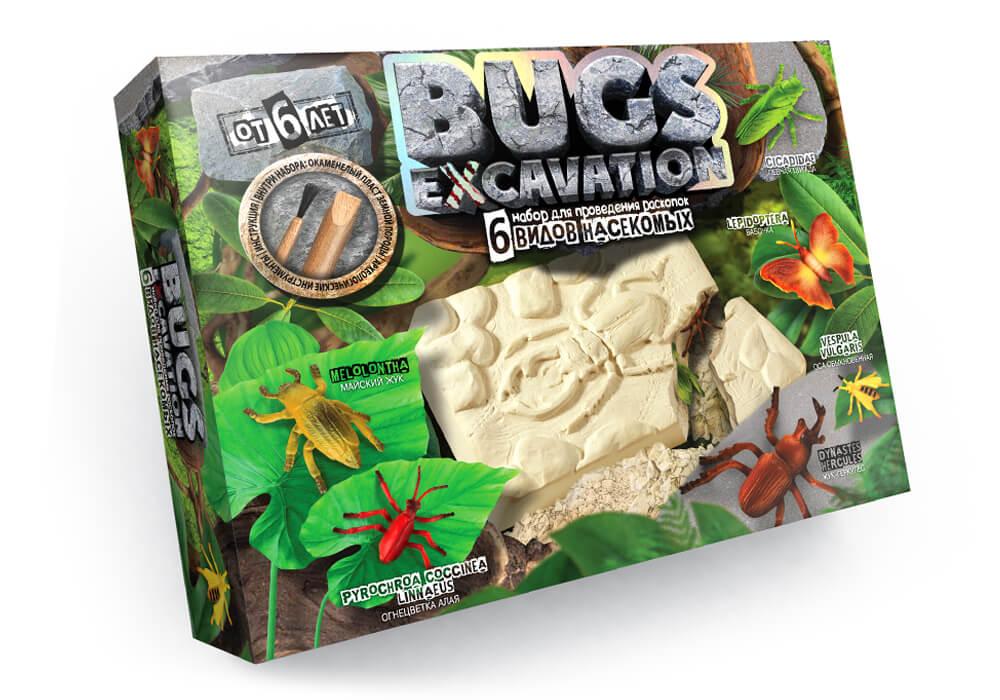 Набір для проведення розкопок Bugs Excavation Danko Toys BEX-01-01 дитячий 6 видів комах іграшка розвиваюча для дітей - 3