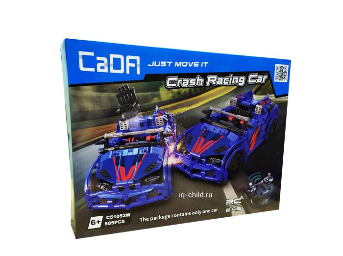 Конструктор CaDa Technik Crash Racing Car на радіоуправлінні C51052W пульт зарядка 585 дет дитячий для хлопчиків - 5