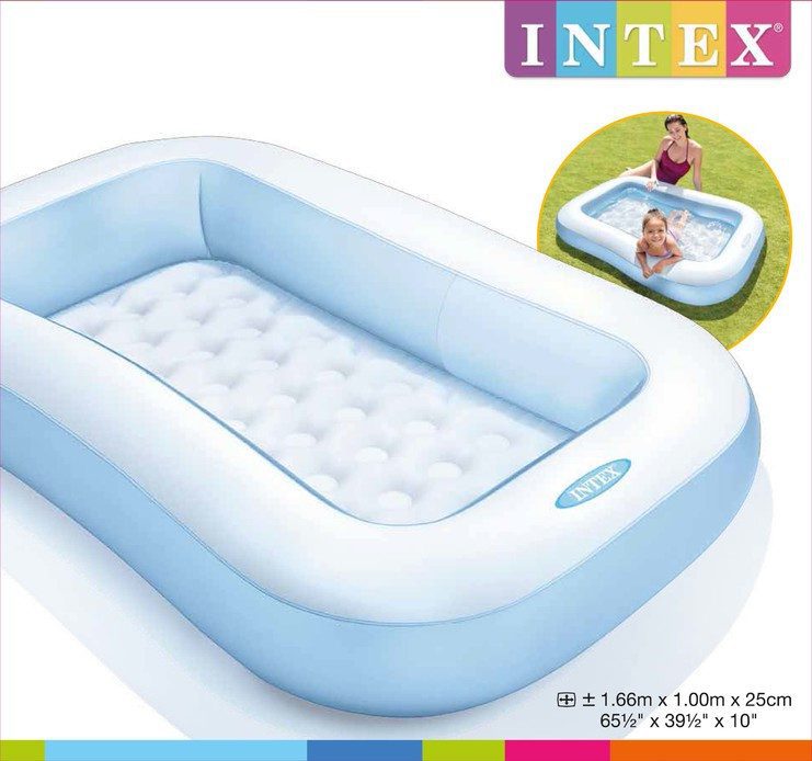 Басейн надувний з м'яким дном Райдуга Intex 57403 - 2