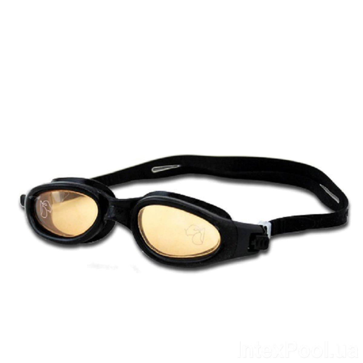 Окуляри для плавання Intex 55692 Master PRO спортивні з 14 років дитячі дорослі захист від УФ пластикові розмір L - 2