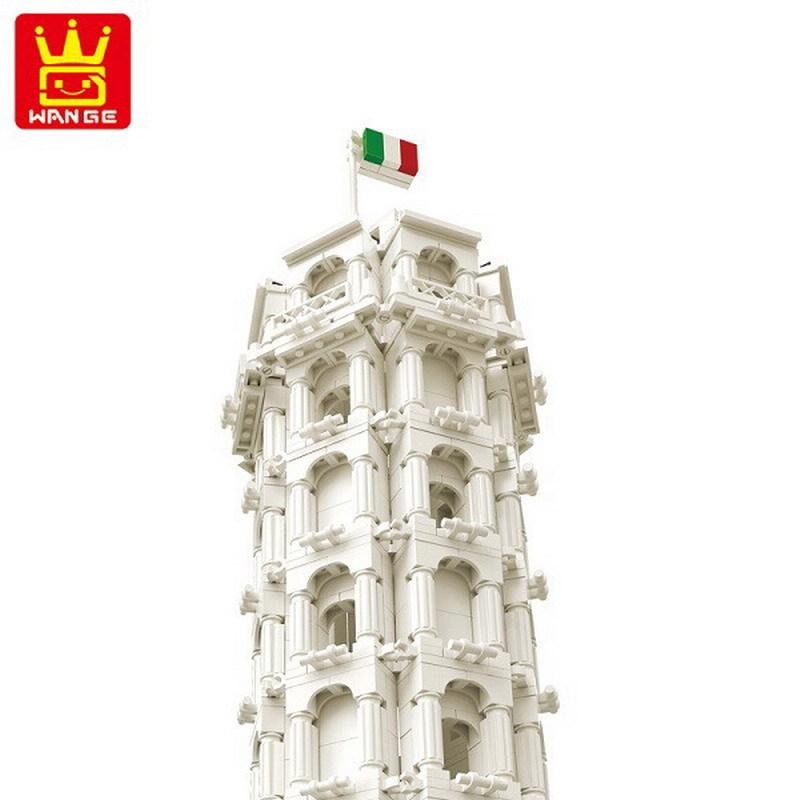 3д Конструктор Архітектура Пізанська Вежа Tower of Pisa Wange 5214 - 5