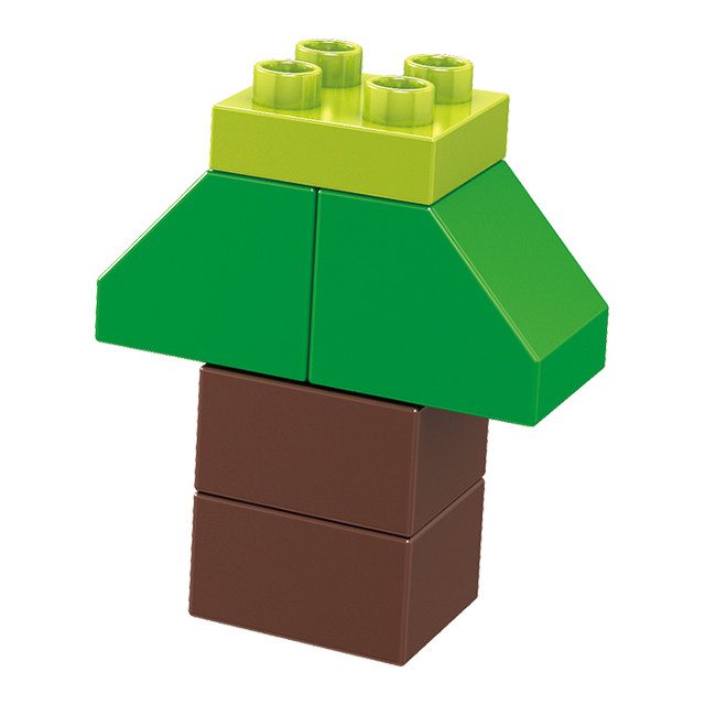 Конструктор COGO Duplo Зоопарк Duplo Zoo 6824 Кого 22 деталі дитячий розвиваючий для малюків - 4