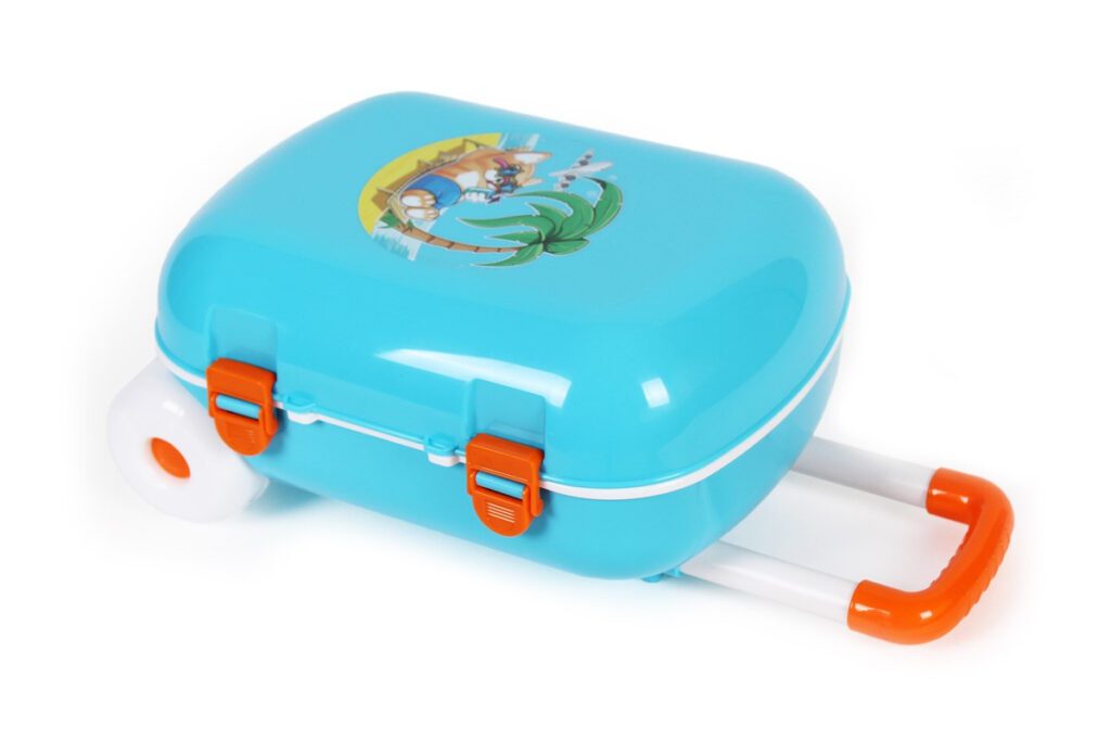 Валіза Технок 6108 з регульованою ручкою колеса містка дитяча пластикова іграшка для дітей - 4