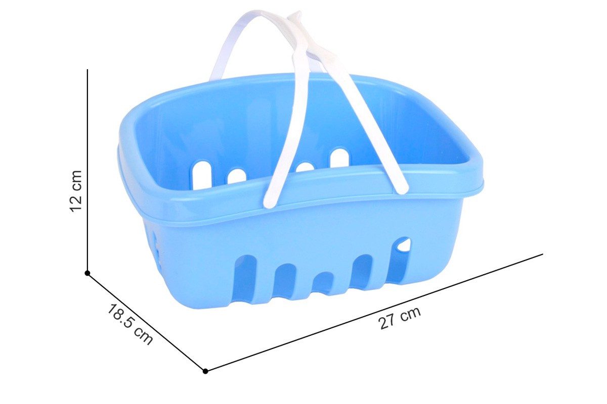 Набір посуду для пікніка ТехноК 7242 кошик фрукти десерти глечик чашки блюдця ложки дитяча іграшка пластикова для дітей - 3