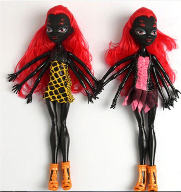 Лялька Monster High Павук 3307-B / C Монстр Хай шарнірна дитяча іграшка 6 видів для дівчаток - 4