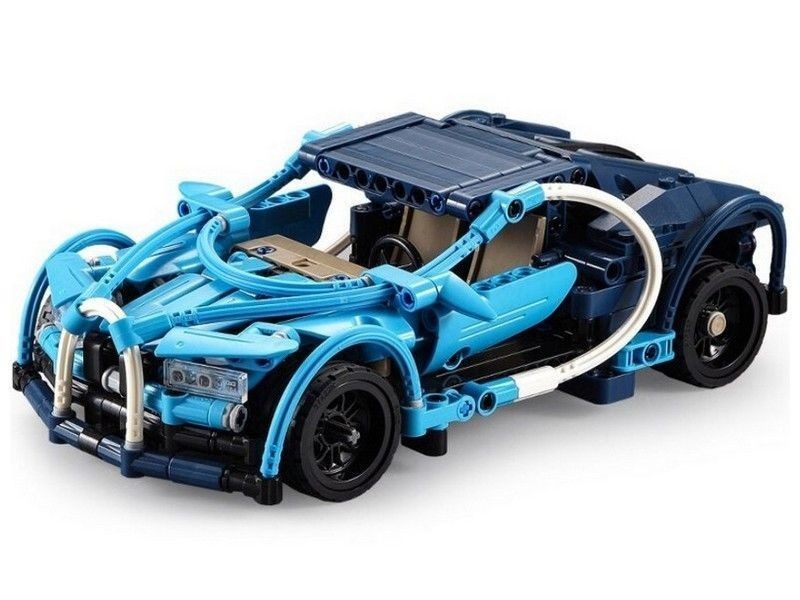 Конструктор CaDa Technik Bugatti Chiron 6 в 1 C52015W 509 деталей дитячий пластиковий блоковий для дітей інерційний 6 моделей - 3
