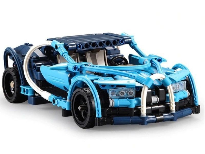 Конструктор CaDa Technik Bugatti Chiron 6 в 1 C52015W 509 деталей дитячий пластиковий блоковий для дітей інерційний 6 моделей - 10