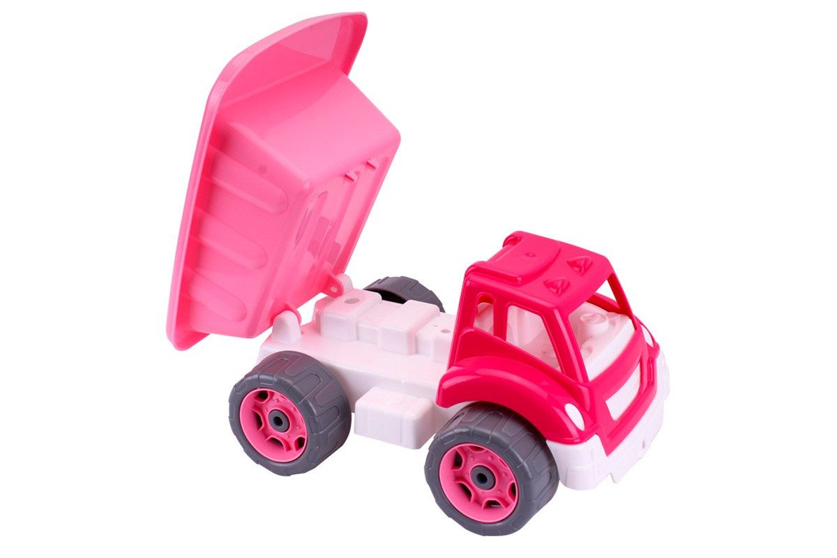 Самоскид ТехноК 8188 рожевий машинка велика іграшка дитяча пластикова для дівчаток - 4