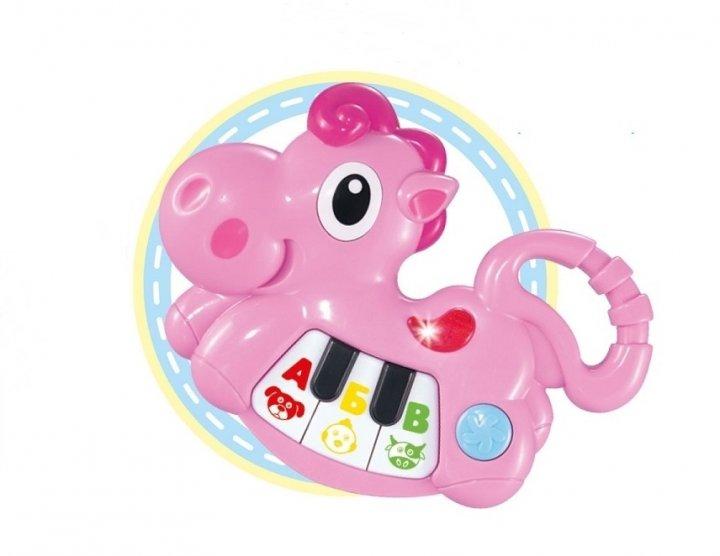 Орган Музичні звірятка UKA-A0018-2 / 3/4 піаніно звук підсвічування цифри літери назви тварин для дітей пісенька - 1