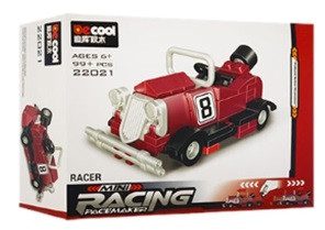 Дитячий пластиковий конструкт Гоночні машини Decool 22019-22022, Racing mini 94-104 дет - 4