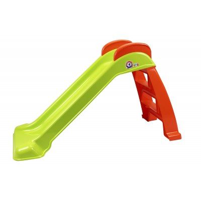 Дитяча гірка ТехноК 8058 велика пластикова спуск 80 см розбірна для саду дачі вулиці кімнати - 1