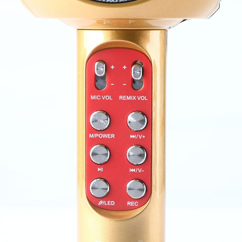 Дитячий портативний бездротовий караоке мікрофон WSTER WS-1816 з блютуз (Bluetooth) динаміком та FM-радіо - 5