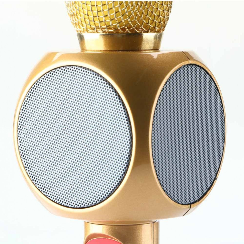 Дитячий портативний бездротовий караоке мікрофон WSTER WS-1816 з блютуз (Bluetooth) динаміком та FM-радіо - 9