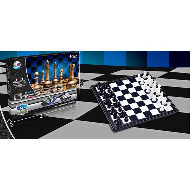 Шахи магнітні дорожні 477JC-1AX шаховий ігровий набір магнітне поле фігури дитячі ігри для дітей дорослих - 3