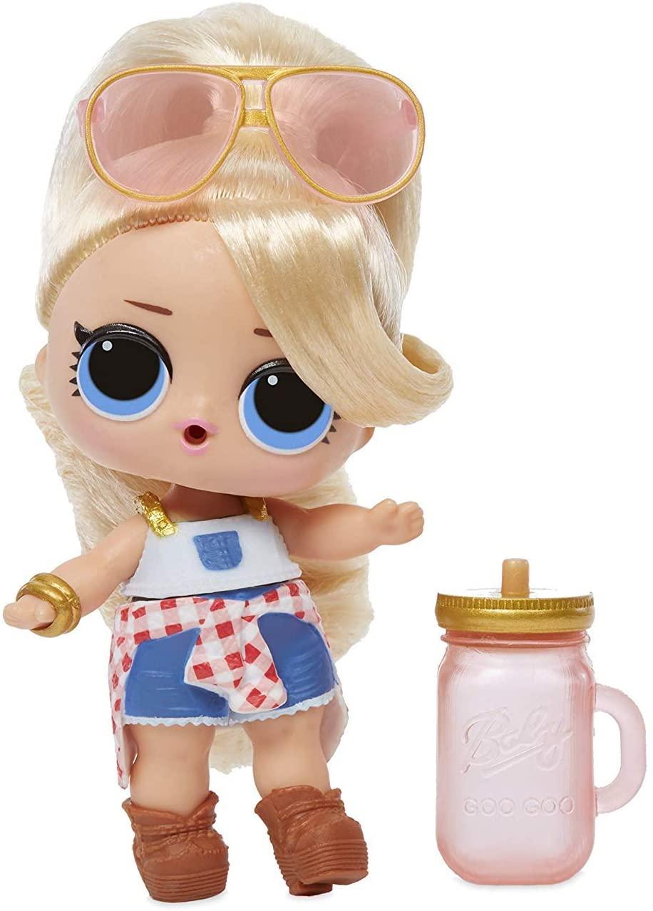 Лялька L.U.L.  у кулі 999-1 дзеркало фільтр дитяча іграшка сюрприз набір для дівчаток - 4