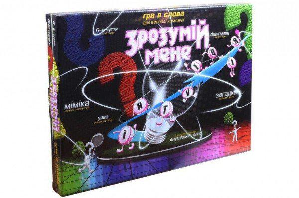 Настільна велика гра Зрозумій мене New (укр) Danko Toys DTG28U дитяча розвиваюча для дітей та дорослих - 2