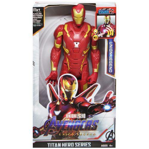 Фігурки героїв Marvel Avengers 21008-LS/BF/ZB/ZA/JR/GT Месники супергерої дитячі звук світло 29 см іграшки для дітей - 1