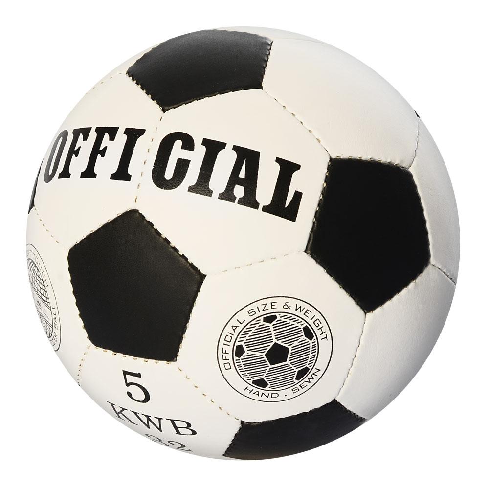 М'яч футбольний OFFICIAL 2500-202 розмір 5 PU 1,4 мм ручна робота 350-360 г для дітей дорослих - 2