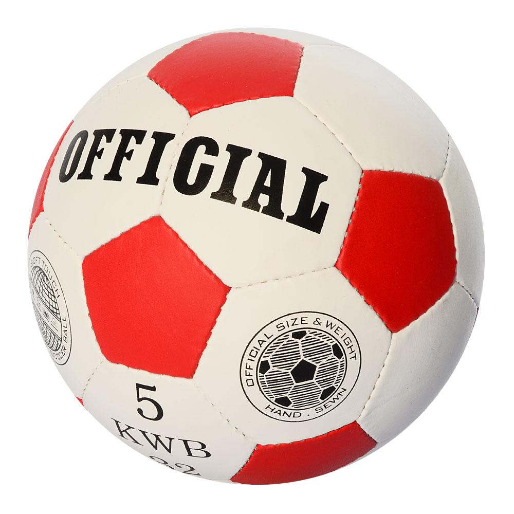 М'яч футбольний OFFICIAL 2500-202 розмір 5 PU 1,4 мм ручна робота 350-360 г для дітей дорослих - 3