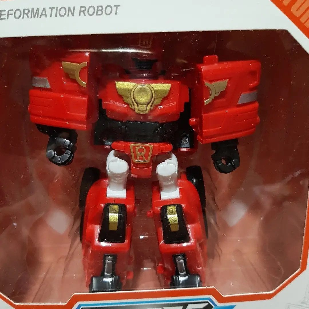 Іграшка Трансформер Тобот 533-16 Tobot робот+транспорт 12 см дитячий рухається іграшка для дітей - 6