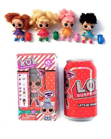 Лялька L.O.L. Surprise у баночці АА 211 лялька газованка Pepsi Coca Cola хлопчик та дівчинка іграшка дитяча для дітей ЛОЛ 12 см - 2