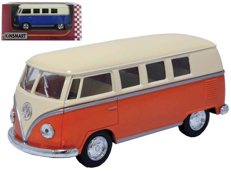 Модель автобус Kinsmart VOLKSWAGEN (1962) 5'' KT5377W інерційні машинки іграшки для дітей Кінсмарт - 2