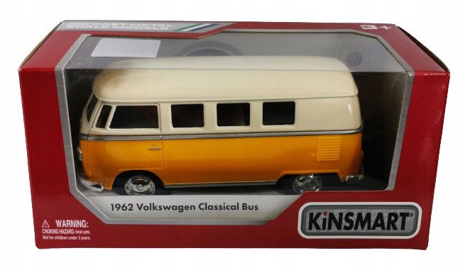 Модель автобус Kinsmart VOLKSWAGEN (1962) 5'' KT5377W інерційні машинки іграшки для дітей Кінсмарт - 5