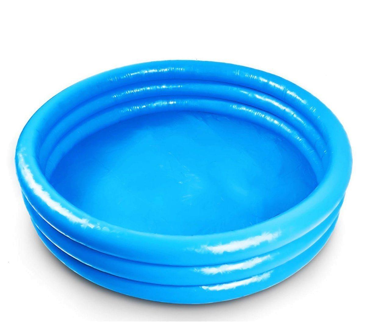 Дитячий надувний басейн Кришталевий Intex 58446 Інтекс crystal кристал 168*41 см 3 кільця 581 л для дітей з 3 років - 2