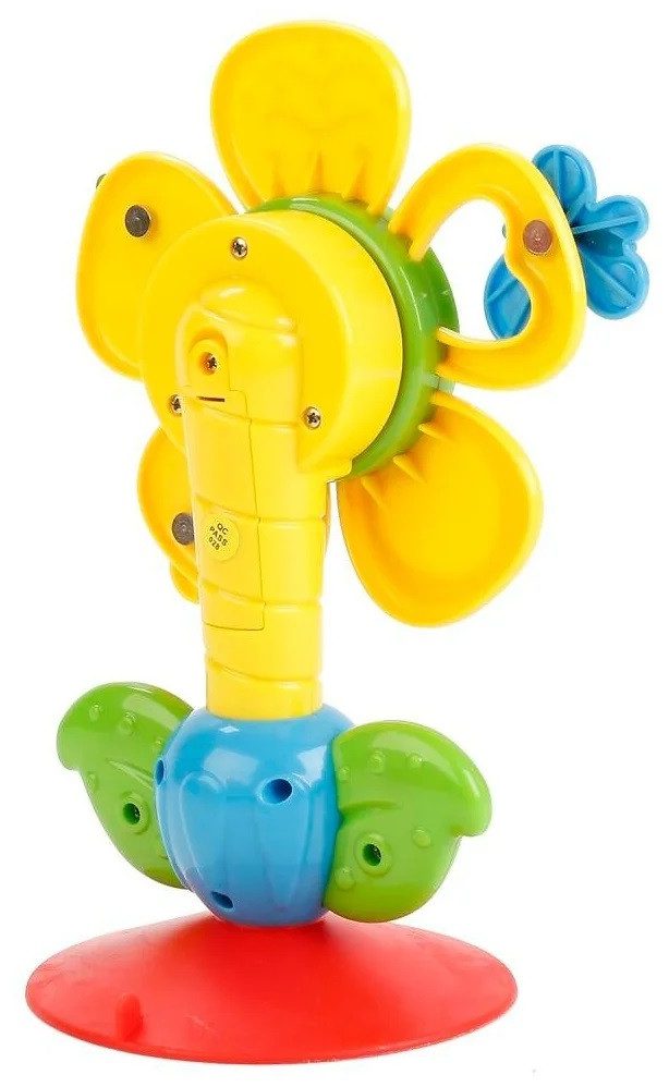 Музична квіточка 36687 брязкальце тріскачка на присосці світло звук TK Union Group іграшка для малюків - 2