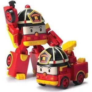 Трансформер транспорт Robocar Poli 83168 Робокар Полі іграшка дитячий робот машинка вертоліт вантажівка для дітей - 5