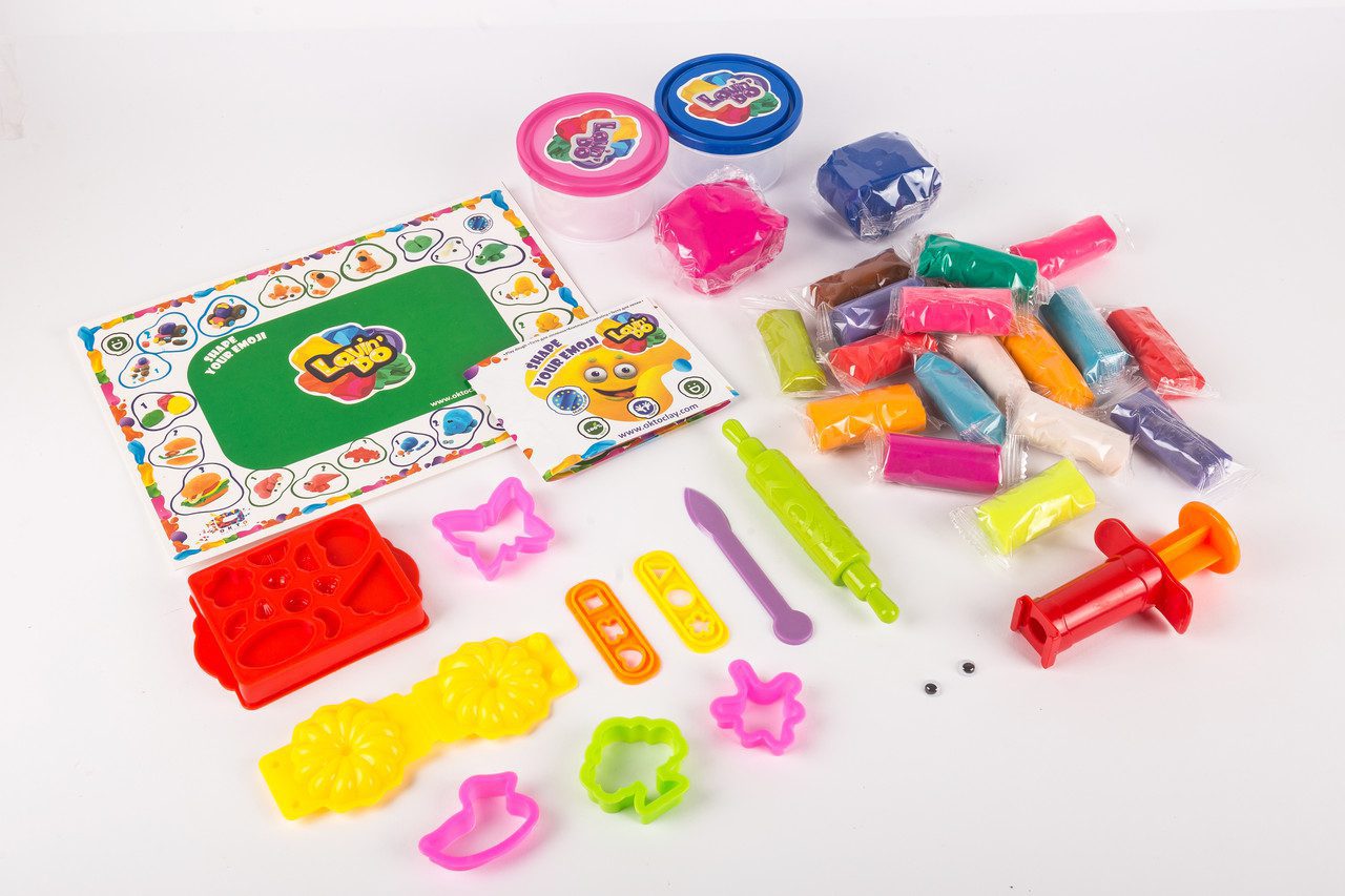 Набір тіста для ліплення Хеппі Міл ТМ Lovin'Do 11006 Happy Meal 3D молд формочки шприц пластилін Ловін До - 4
