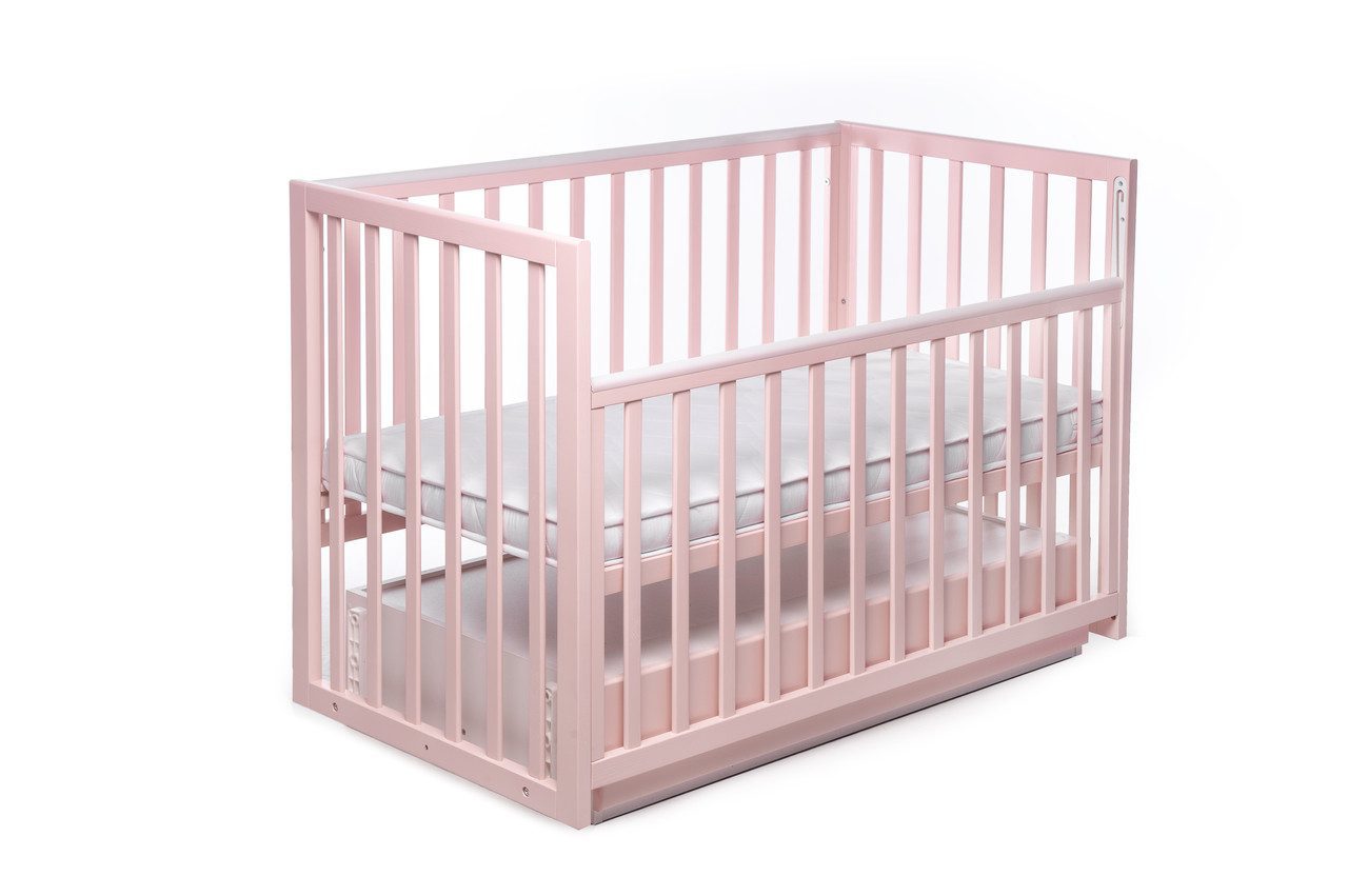 Дитяче ліжко квадрат DeSon CHARIVNE з ящиком DS-406 Пастельно-кораловий - 2