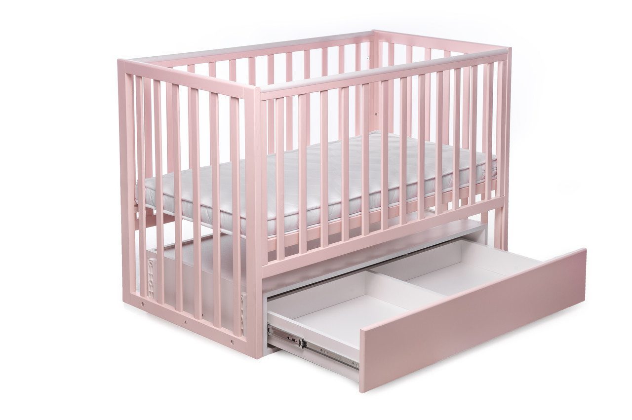 Дитяче ліжко квадрат DeSon CHARIVNE з ящиком DS-406 Пастельно-кораловий - 6