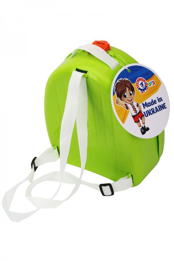 Дитячий рюкзак ТехноК 8034, пластиковий, місткий, для дошкільнят, в дитячий садок, іграшка - 2