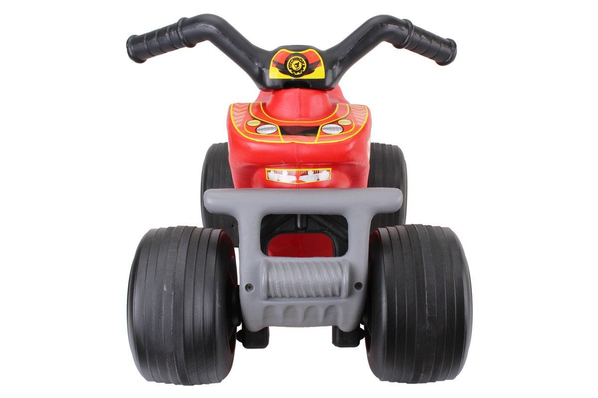 Квадроцикл ТехноК 4111, червоний, дитячий байк, машинка, толокар, каталка, іграшка для дітей - 6