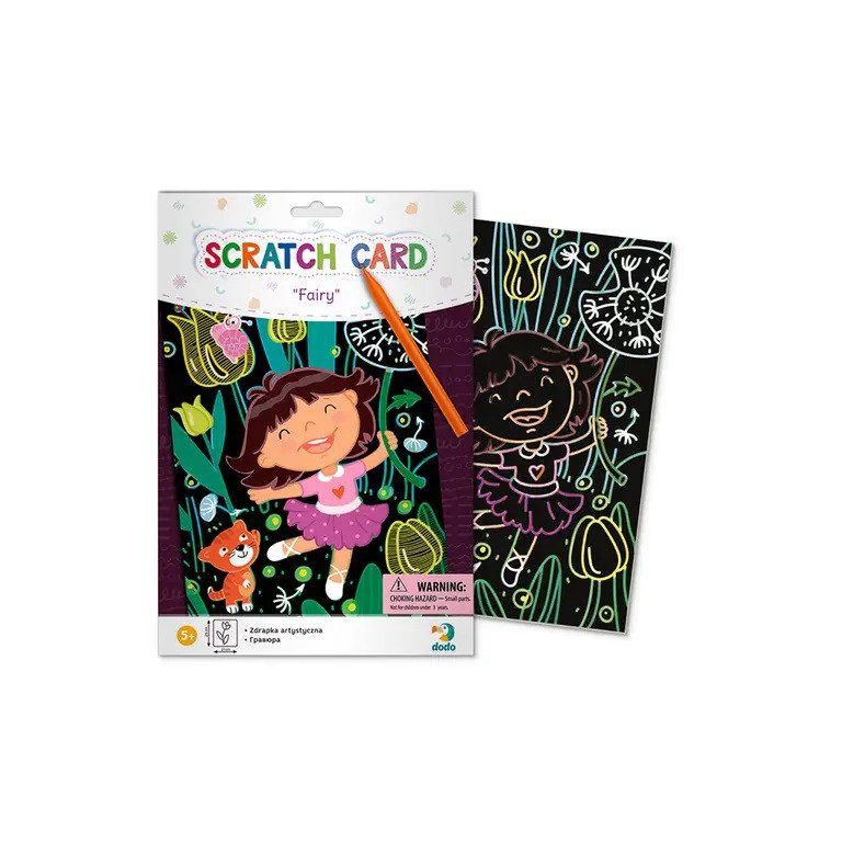 Гравюра Фея Dodo 300193, кольорова картинка, scratch card, ДоДо - 2