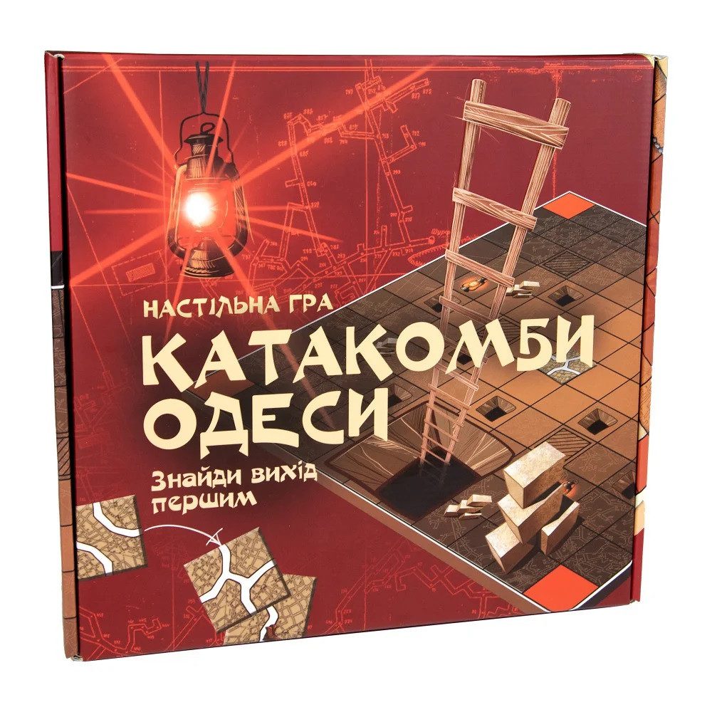 Настільна гра Катакомби Одеси 30285 Strateg, УКР, дитяча розважальна гра для всієї родини, лабіринт - 2