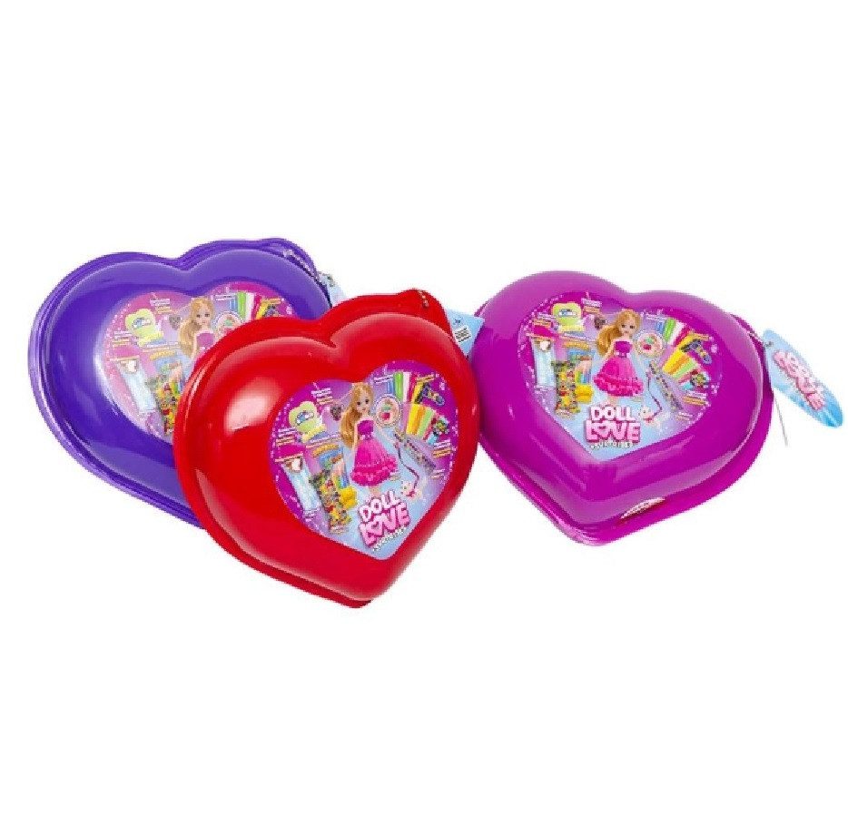 Креативна творчість Big Doll Love BDL-01-01 Danko Toys, серце, кулон, пластилін, лялька - 2