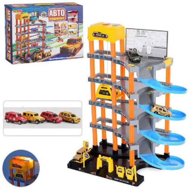 Автопаркінг TK 9488 A-2, TK Group, гараж парковка, 5 рівнів, 4 машинки, підйомник - 1