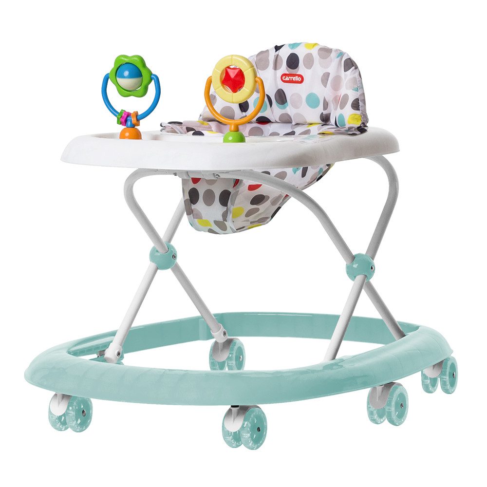 Дитячі ходунки CARRELLO Tempo CRL-7202 Azure/Beige, музика, світло, - 1