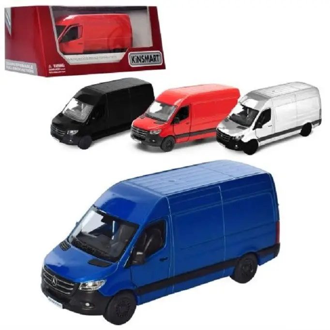 Модель Kinsmart Mercedes-Benz Sprinter KT5426W, металева інерційна іграшка, колекційна, Кінсмарт - 1