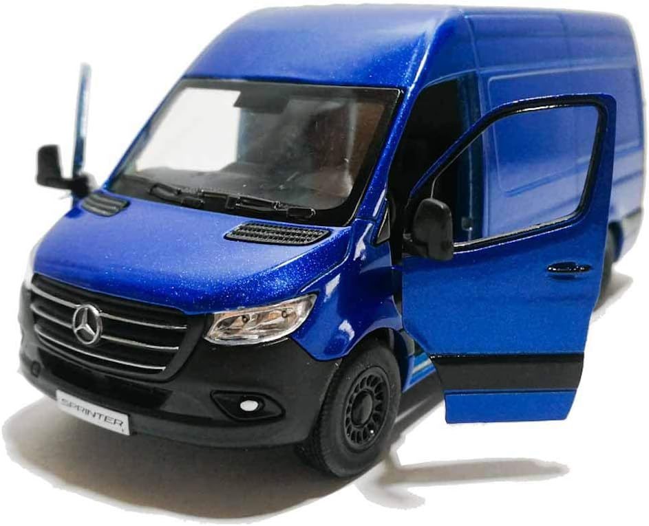 Модель Kinsmart Mercedes-Benz Sprinter KT5426W, металева інерційна іграшка, колекційна, Кінсмарт - 9