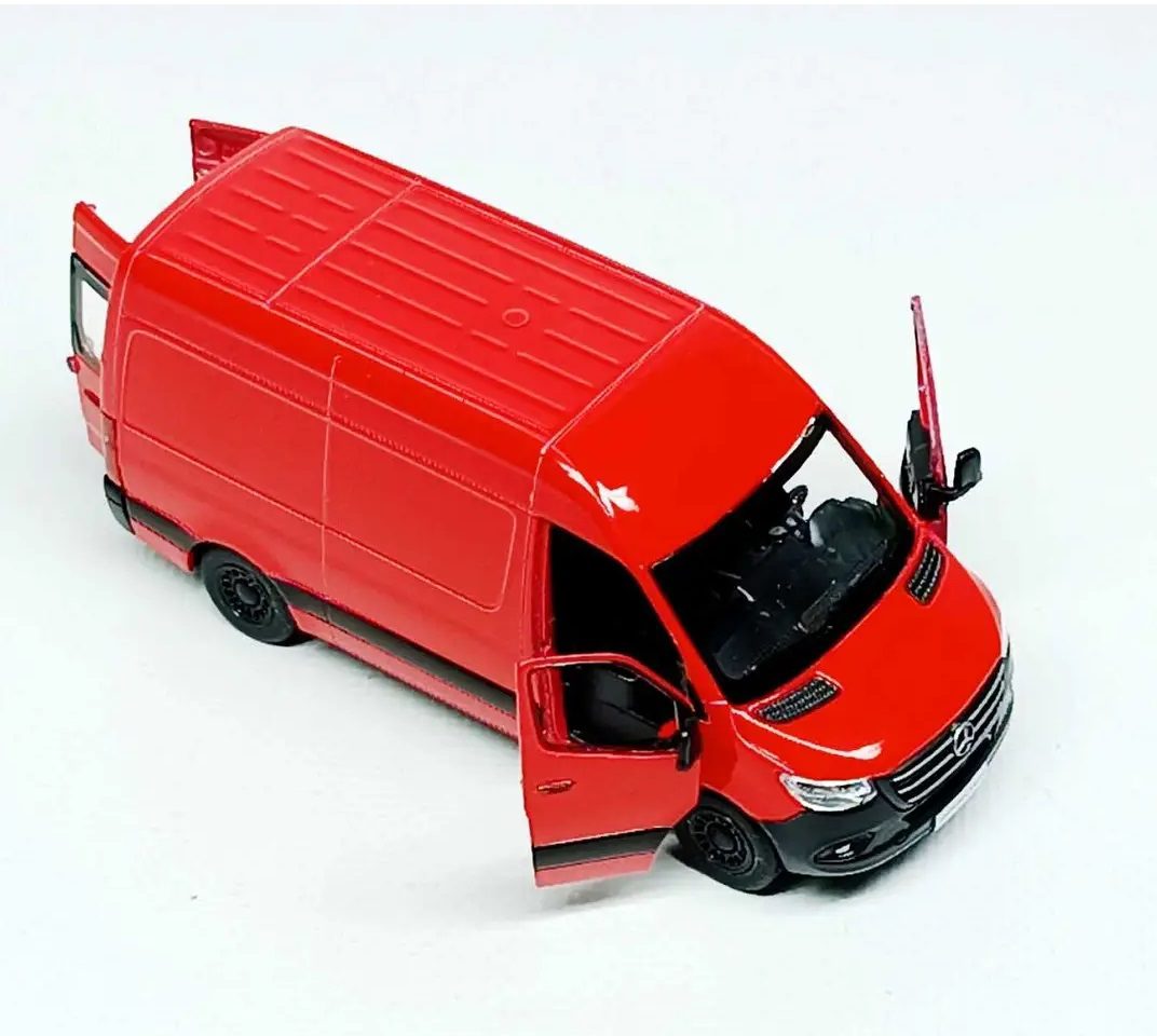 Модель Kinsmart Mercedes-Benz Sprinter KT5426W, металева інерційна іграшка, колекційна, Кінсмарт - 6