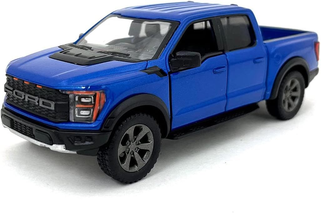 Модель пікап Kinsmart FORD F-150 RAPTOR 5'' KT5436W металева інерційна іграшка, Кінсмарт - 2
