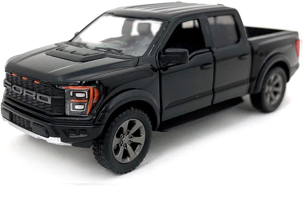 Модель пікап Kinsmart FORD F-150 RAPTOR 5'' KT5436W металева інерційна іграшка, Кінсмарт - 3