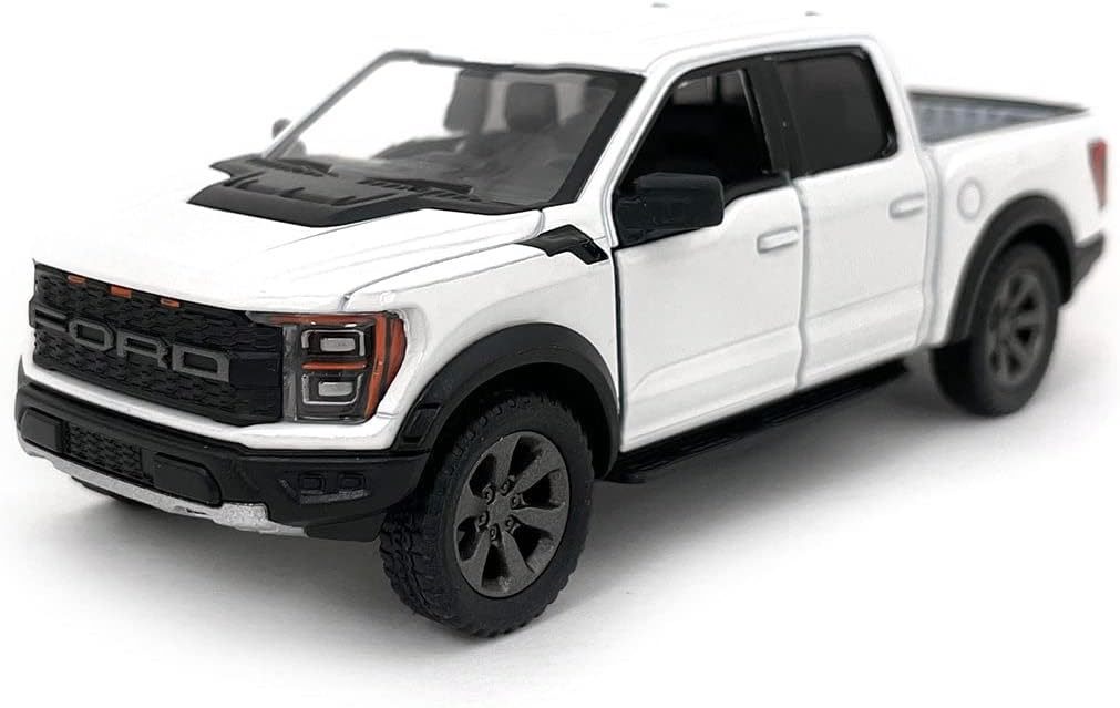 Модель пікап Kinsmart FORD F-150 RAPTOR 5'' KT5436W металева інерційна іграшка, Кінсмарт - 5