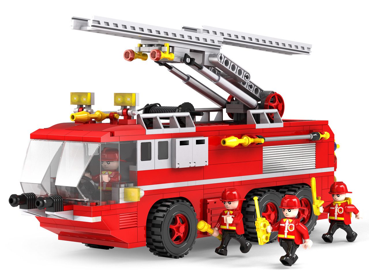 Конструктор COGO Пожежна машина Fire Engine truck, арт. 3615 - 3